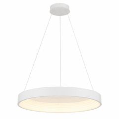 George Kovacs Conc 24" LED Pendant - White - P5555-44B-L
