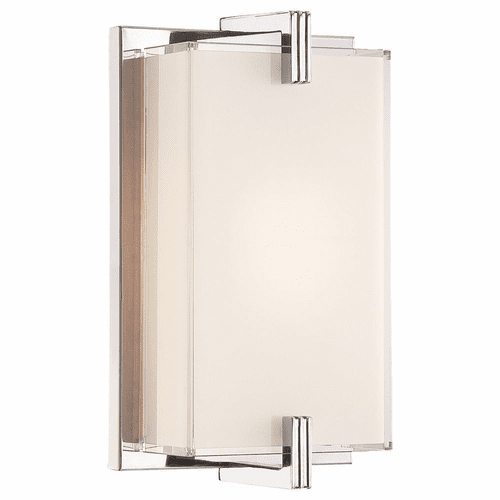 George Kovacs Cubism 1-LT Wall Sconce - Chrome - P5210-077