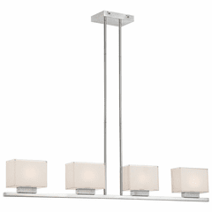 George Kovacs Cubism 4-LT Island Light - Chrome - P128-077 George Kovacs Cubism 4-LT Island Light - Chrome - P128-077