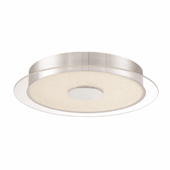 George Kovacs Diamond Dust LED Flush Mount - Chrome - P845-077-L