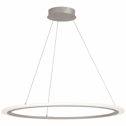 George Kovacs Discovery LED Pendant - Silver - P8141-609-L