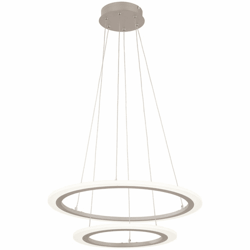 George Kovacs Discovery LED Pendant - Silver - P8142-609-L