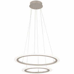 George Kovacs Discovery LED Pendant - Silver - P8142-609-L