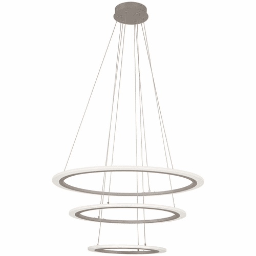 George Kovacs Discovery LED Pendant - Silver - P8143-609-L