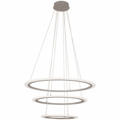George Kovacs Discovery LED Pendant - Silver - P8143-609-L