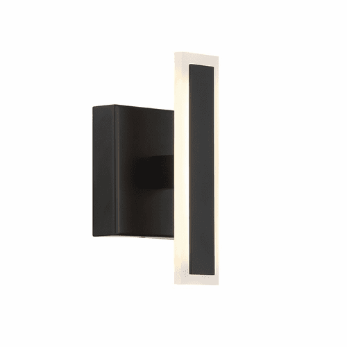 George Kovacs Edge 1 Light LED Wall Sconce - Coal - P1413-66A-L
