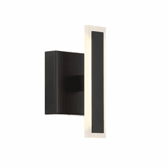 George Kovacs Edge 1 Light LED Wall Sconce - Coal - P1413-66A-L