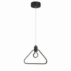 George Kovacs Edison's Outline 1 Light LED Pendant - Coal - P1905-66A-L