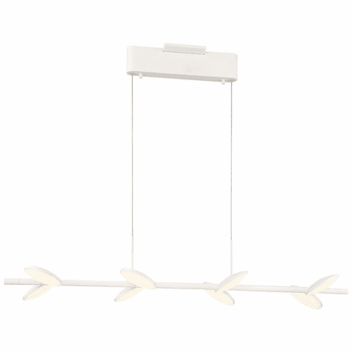 George Kovacs Eyespy LED Island Light - Matte White - P1156-044B-L