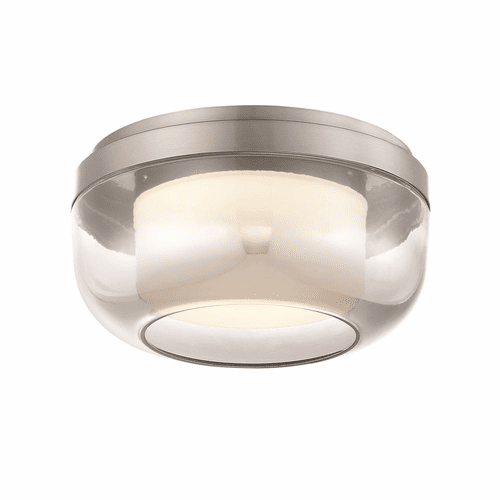 George Kovacs First Encounter LED Flush Mount - Brushed Nickel - P952-1-084-L