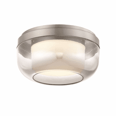 George Kovacs First Encounter LED Flush Mount - Brushed Nickel - P952-1-084-L