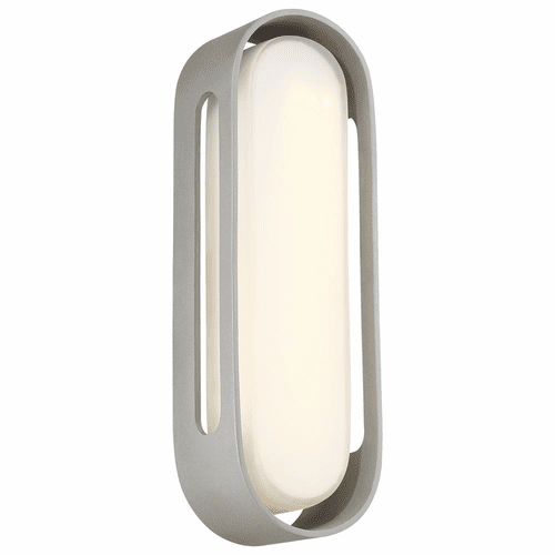 George Kovacs Floating Oval LED Bracket - Sand Silver - P1282-295-L