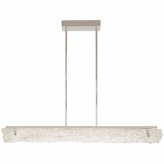 George Kovacs Forest Ice LED Island Light - Chrome - P1386-077-L