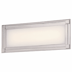 George Kovacs Framed LED Bath Light - Chrome - P1162-077-L