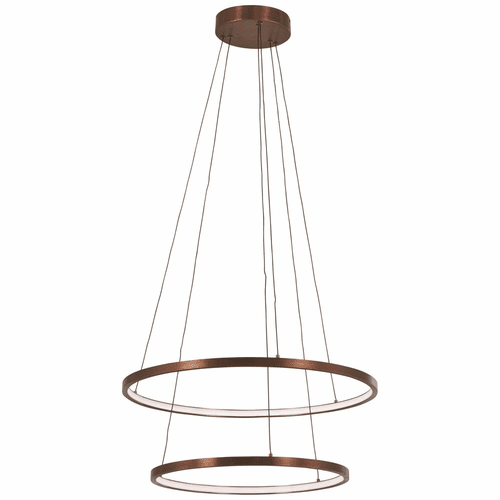 George Kovacs Full Orbit LED Pendant - Satin Bronze - P8162-670-L