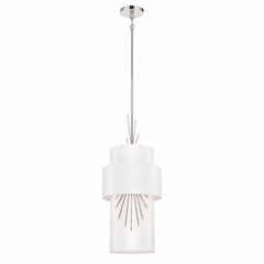George Kovacs Gramercy 11.88" 1 Light Mini Pendant - Polished Nickel - P5392-613