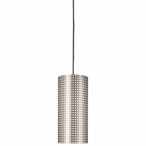 George Kovacs Grid 1-LT Mini Pendant - Brushed Nickel - P5746-084