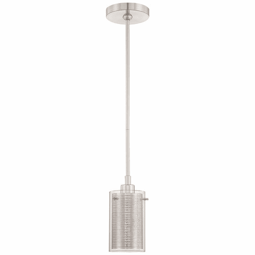 George Kovacs Grid 1-LT Mini Pendant - Chrome - P961-077