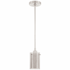 George Kovacs Grid 1-LT Mini Pendant - Chrome - P961-077