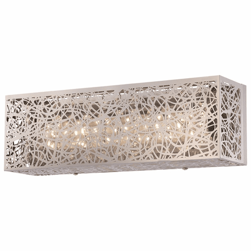 George Kovacs Hidden Gems 2-LT LED Bath Light - Chrome - P6982-077-L