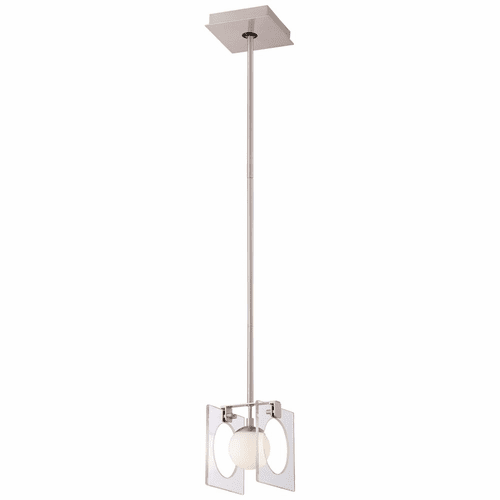 George Kovacs Hole-In-One 1-LT Mini Pendant - Brushed Nickel - P991-084