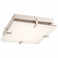 George Kovacs Hooked LED Flush Mount - Polished Nickel - P1111-613-L
