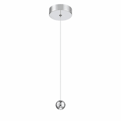 George Kovacs Itty 1 Light LED Mini Pendant - Chrome - P1460-077-L