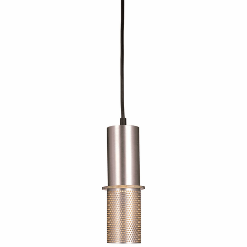 George Kovacs Larry 1-LT Mini Pendant - Satin Aluminum - P9451-2-614