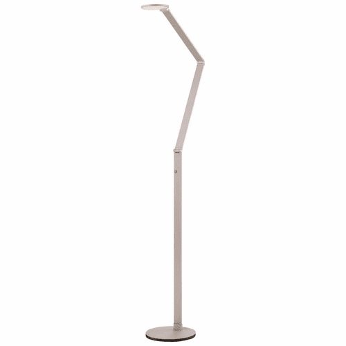 George Kovacs LED Floor Lamp - Chiseled Nickel - P305-2-654-L