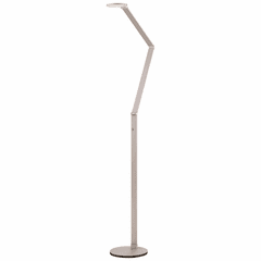 George Kovacs LED Floor Lamp - Chiseled Nickel - P305-2-654-L George Kovacs LED Floor Lamp - Chiseled Nickel - P305-2-654-L