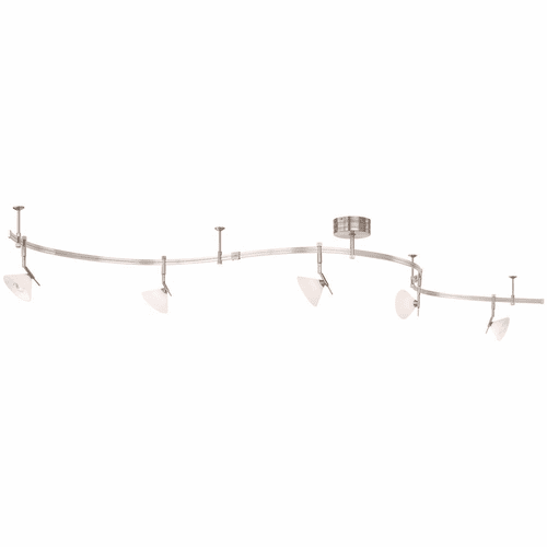 George Kovacs Lightrail 5-LT Low Volt Monorail Kit - Brushed Nickel - P4015-084