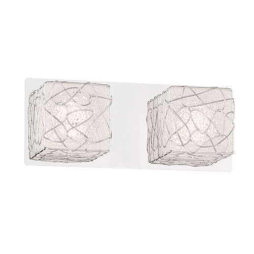 George Kovacs Livewire 2-LT LED Bath Vanity - Chrome - P5292-077-L