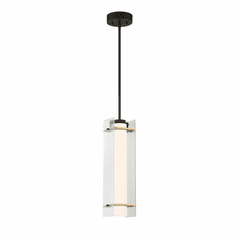 George Kovacs Midnight Gold LED Light Pendant - Sand Coal - P1519-707-L George Kovacs Midnight Gold LED Light Pendant - Sand Coal - P1519-707-L