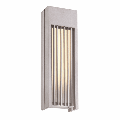 George Kovacs Midrise Ac LED Outdoor Wall Sconce - Sand Silver - P1753-295-L