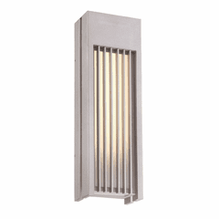 George Kovacs Midrise Ac LED Outdoor Wall Sconce - Sand Silver - P1753-295-L