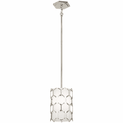 George Kovacs Missing Link 1-LT Mini Pendant - Polished Nickel - P1891-613