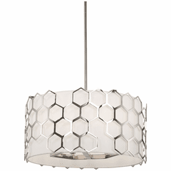 George Kovacs Missing Link 6-LT Pendant - Polished Nickel - P1897-613