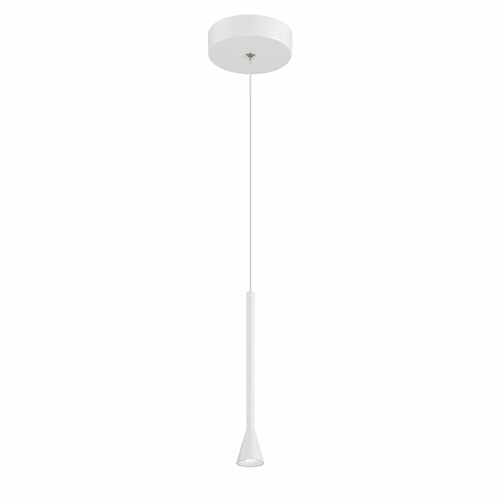 George Kovacs Piccolo 1 Light LED Mini Pendant - Flat White - P1456-44B-L