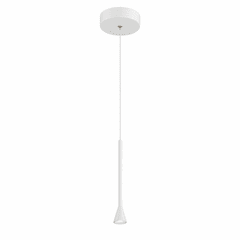 George Kovacs Piccolo 1 Light LED Mini Pendant - Flat White - P1456-44B-L