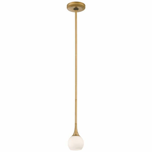 George Kovacs Pontil 1-LT Mini Pendant - Honey Gold - P1801-248
