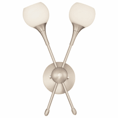 George Kovacs Pontil 2-LT Wall Sconce - Brushed Nickel - P1802-084