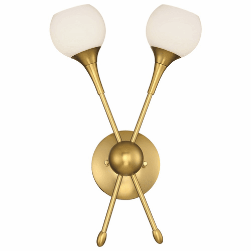 George Kovacs Pontil 2-LT Wall Sconce - Honey Gold - P1802-248