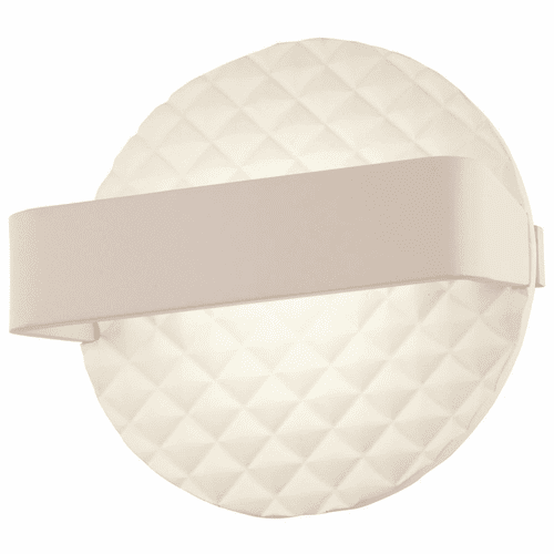 George Kovacs Quilted LED Wall Sconce - Matte White - P1773-044B-L
