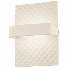 George Kovacs Quilted LED Wall Sconce - Matte White - P1774-044B-L