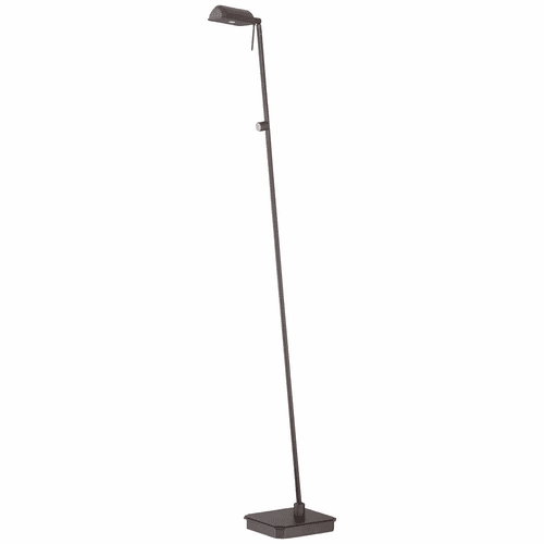 George Kovacs Reading Room Floor Lamp - Copper Bronze Patina - P4344-647