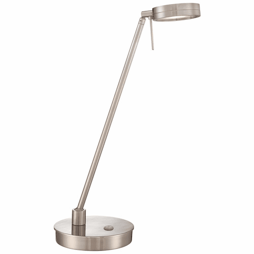 George Kovacs Reading Room Table Lamp - Brushed Nickel - P4306-084