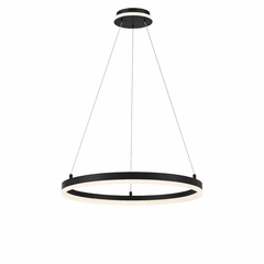 George Kovacs Recovery 23.75" LED Pendant In Coal - Matte Black - P1911-66A-L