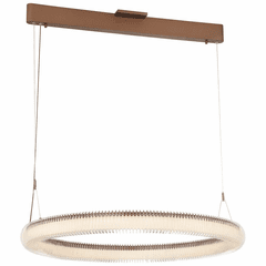 George Kovacs Roulette LED Pendant - Satin Bronze - P8174-670-L George Kovacs Roulette LED Pendant - Satin Bronze - P8174-670-L