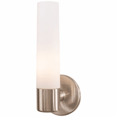 George Kovacs Saber 1-LT Wall Sconce - Brushed Nickel - P5041-084 George Kovacs Saber 1-LT Wall Sconce - Brushed Nickel - P5041-084