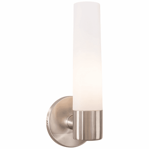 George Kovacs Saber 1-LT Wall Sconce - Brushed Stainless Steel - P5041-144